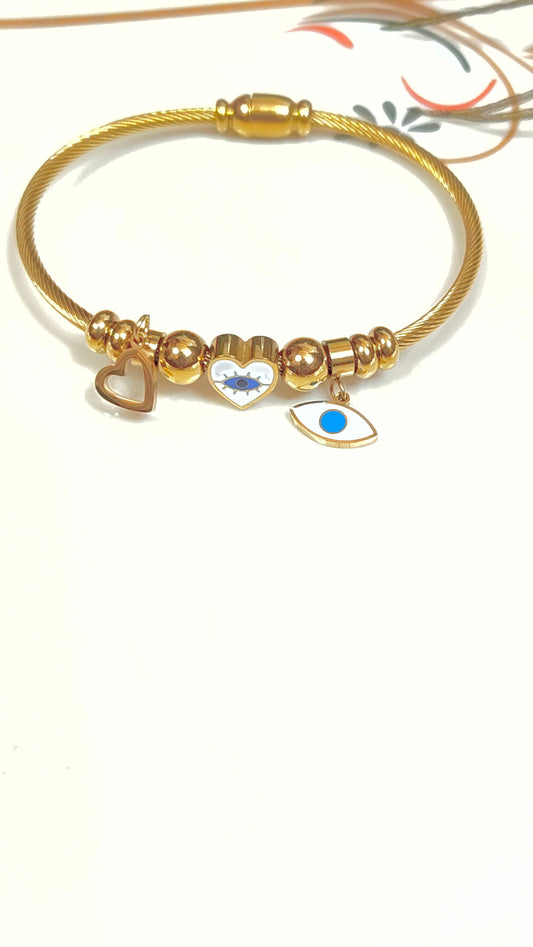 18K Gold-Plated Floral Filigree Drop Earrings