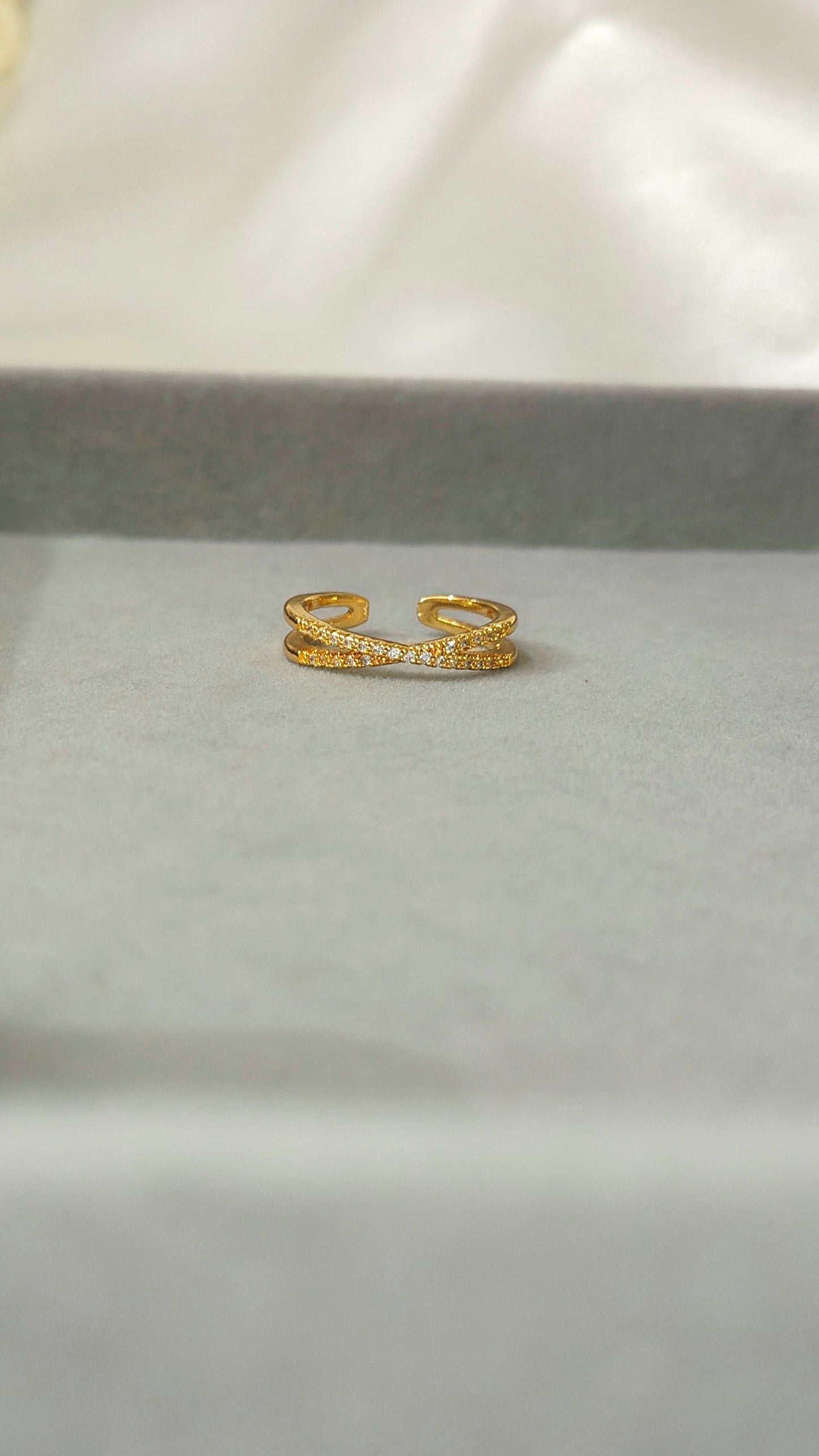 Anti tarnish gold plated ring