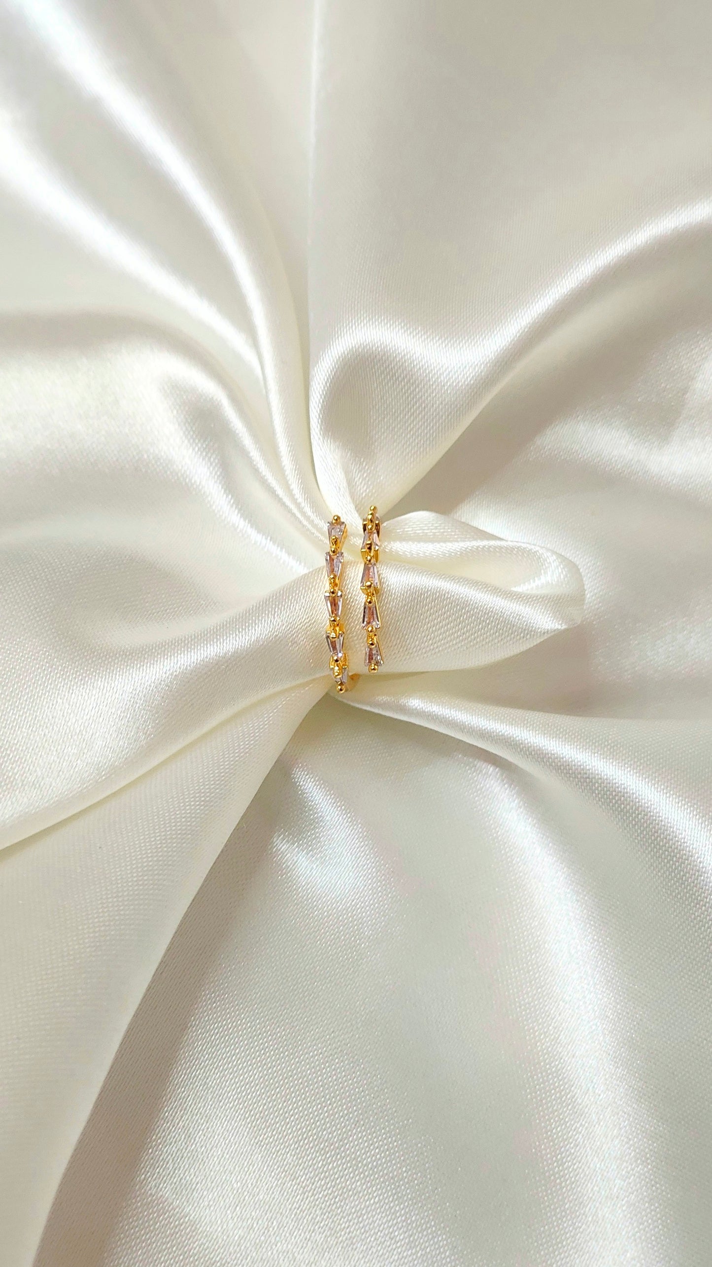 Anti-Tarnish Gold Floral Adjustable Ring