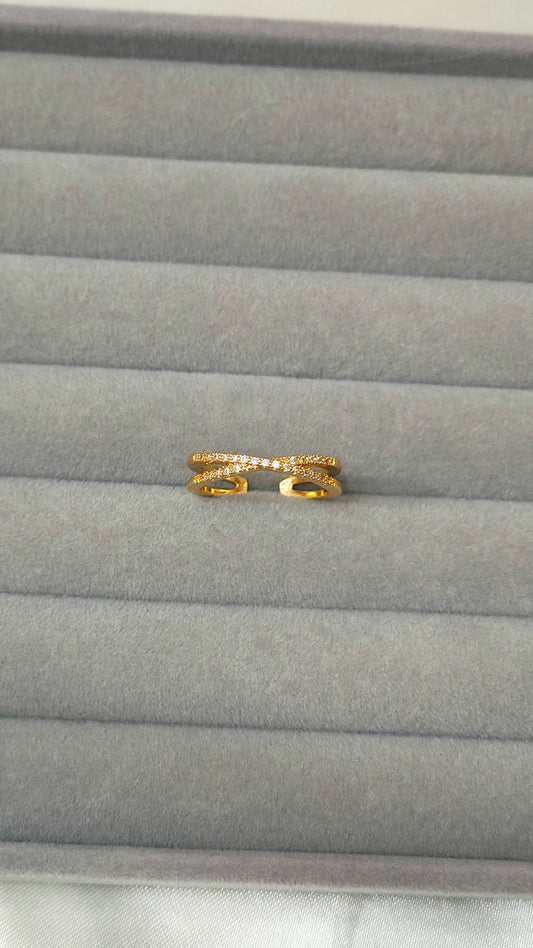 Anti tarnish gold plated ring