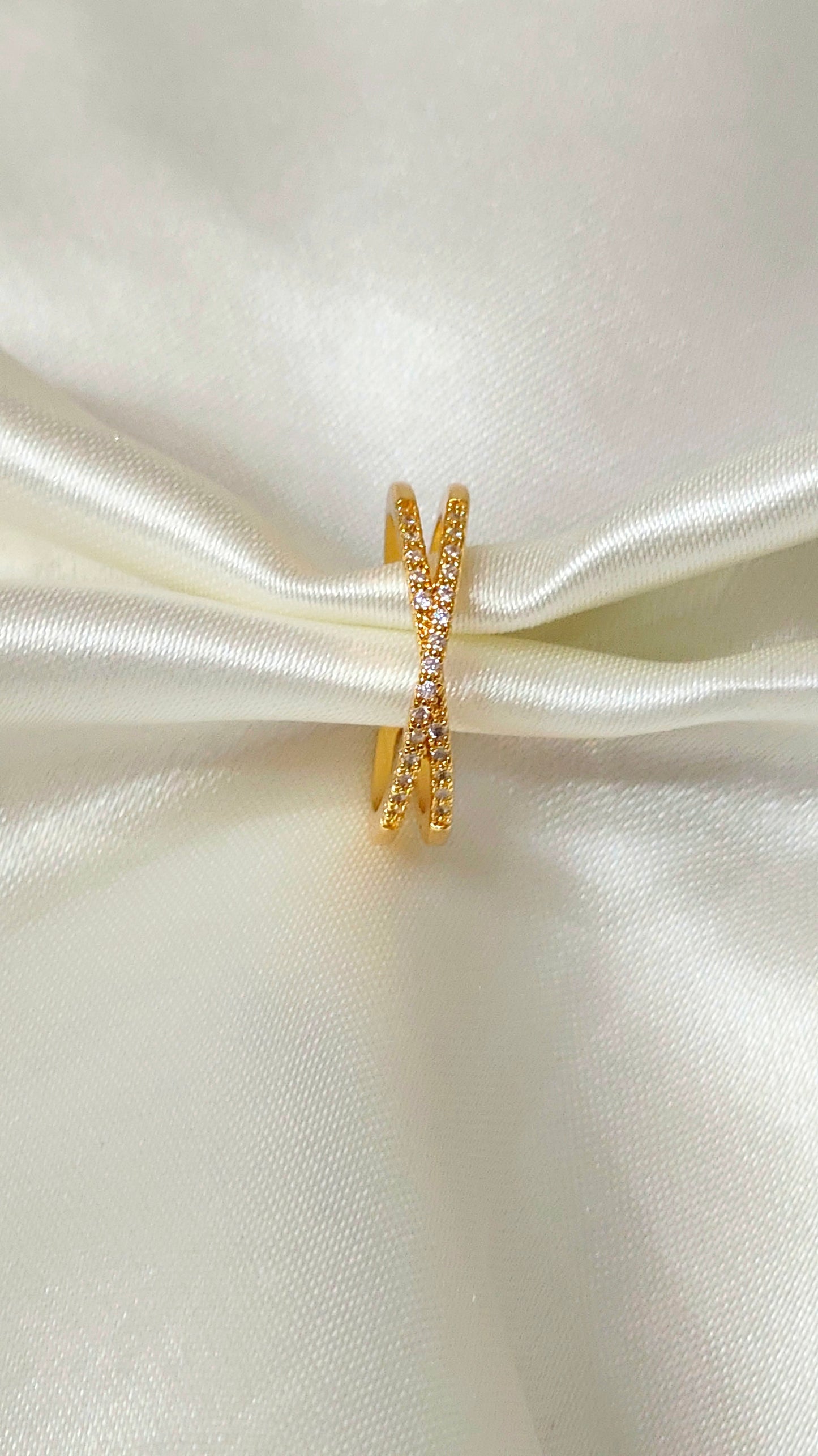 Anti tarnish gold plated ring