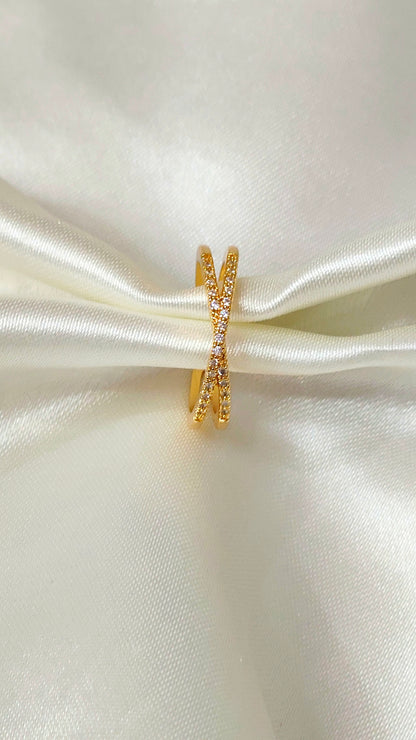 Anti tarnish gold plated ring