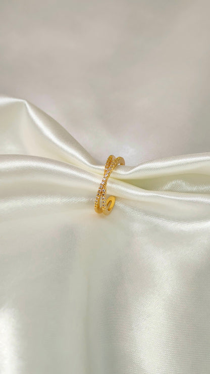 Anti tarnish gold plated ring